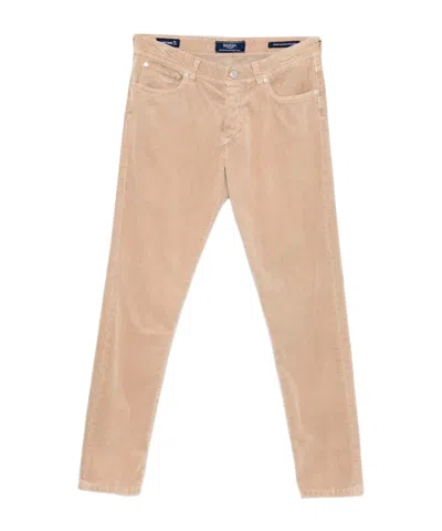 Barba Napoli Five Pocket Jeans In Brown