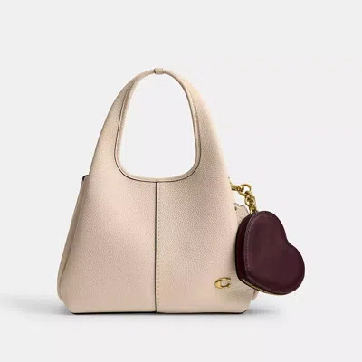 Coach Heart Coin Purse In Multi