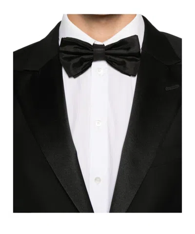 Boglioli Tailored Blazer Peak Lapels In Black