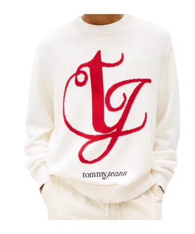 Tommy Hilfiger Crew Neck Sweater In Neutral