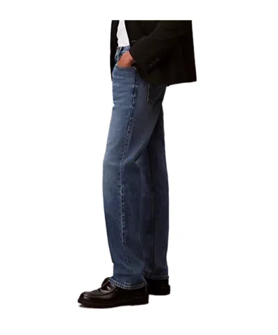 Calvin Klein Jeans Est.1978 Standard Straight Jeans In Blue