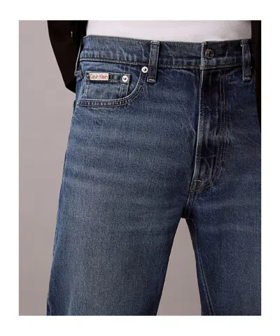 Calvin Klein Jeans Est.1978 Standard Straight Jeans In Blue