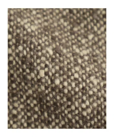 Auralee Lapel Casual Jacket In Animal Print