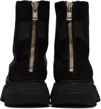 Guidi Black Limited Edition Soft Horse Leather Boots In Black