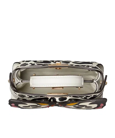 Fendi Nano Peekaboo Shoulder Bag In Multi