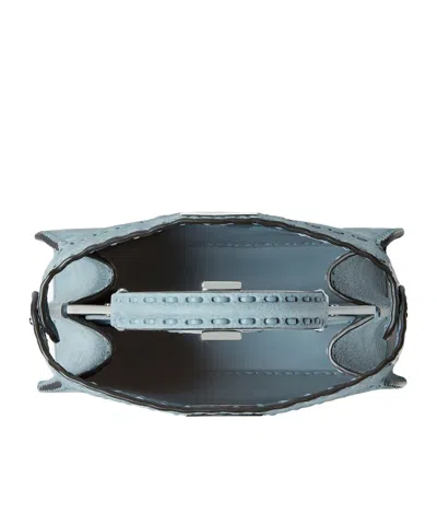 Fendi Peekaboo Iseeu Small Shoulder Bag In Blue
