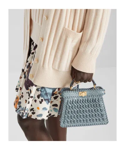 Fendi Peekaboo Iseeu Petite In Blue