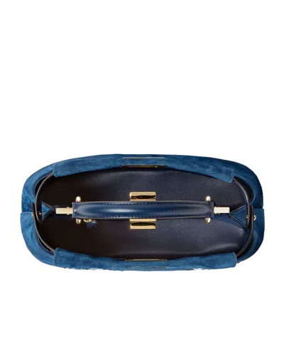 Fendi Peekaboo Mini In Blue