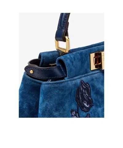 Fendi Peekaboo Mini In Blue