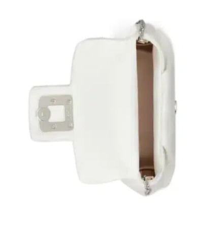 Roger Vivier Efflorescence Micro Bag With Sequins In White