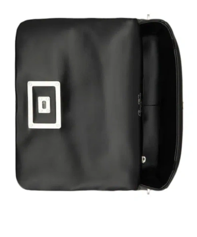 Roger Vivier Belle Vivier Bag In Leather In Black