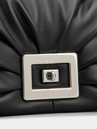 Roger Vivier Belle Vivier Bag In Leather In Black