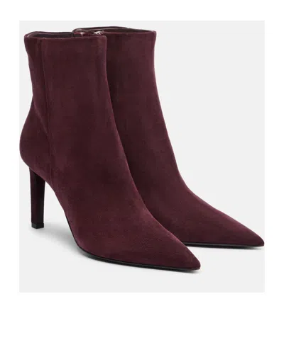 Jimmy Choo Pointed Ankle Boots In Brown