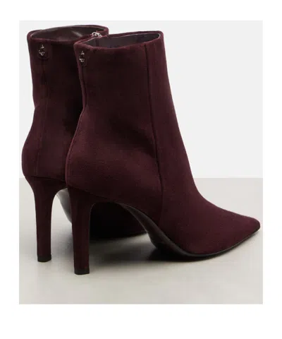 Jimmy Choo Pointed Ankle Boots In Brown