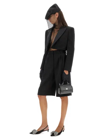 Dolce & Gabbana Spencer Wool Gabardine Tuxedo In Animal Print