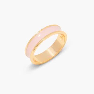 Brook & York Madison Enamel Ring In Gold