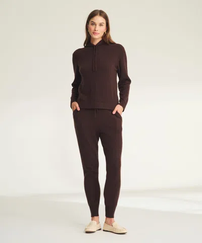 Naadam Signature Cashmere Jogger In Brown