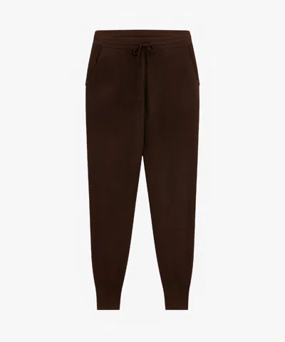 Naadam Signature Cashmere Jogger In Brown