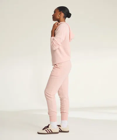 Naadam Signature Cashmere Jogger In Pink