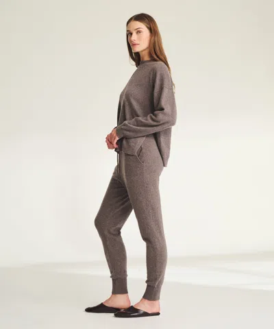 Naadam Signature Cashmere Jogger In Gray
