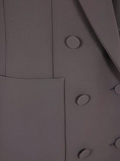 Drhope Over Double Breasted Coat In Animal Print