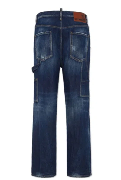 Dsquared2 Trousers In Blue
