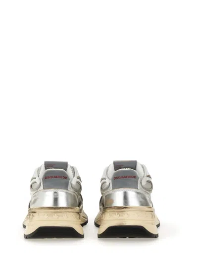 Dsquared2 Multicolor Sneakers With Textured Upper In Multi