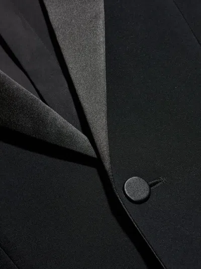 Dsquared2 Miami Virgin Wool Two-pieces Suit With Satin Lapels In Black