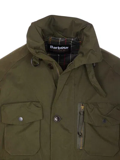 Barbour Westdale Jacket Featuring Adjustable Cuffs In Animal Print