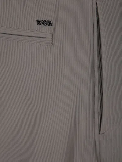 E'clat Nylon Bermuda Shorts In Gray