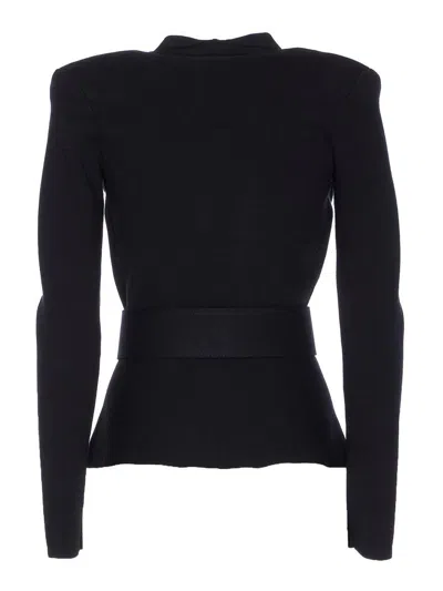Elisabetta Franchi Jacket In Black