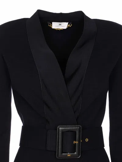 Elisabetta Franchi Jacket In Black