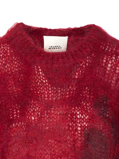 Isabel Marant Mirella Sweater In Red