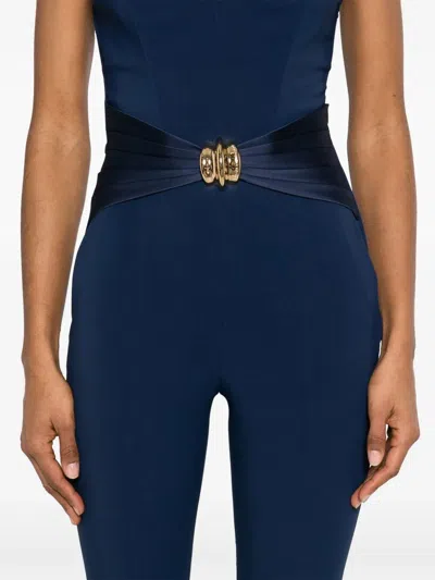 Elisabetta Franchi Classic Overall In Blue