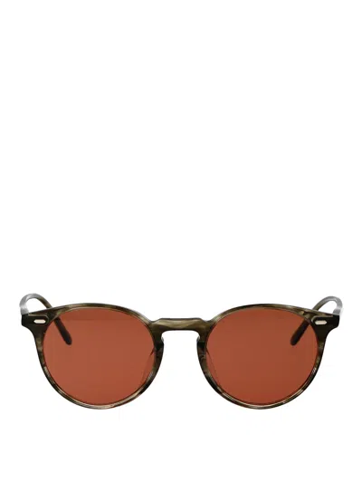 Oliver Peoples Oliver Sixties Sun Sunglasses In Brown