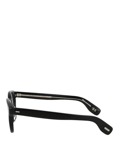 Oliver Peoples 1318 Muschio Semiopaco Tartarugato Acetate Glasses In Black