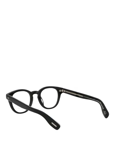 Oliver Peoples 1318 Muschio Semiopaco Tartarugato Acetate Glasses In Black