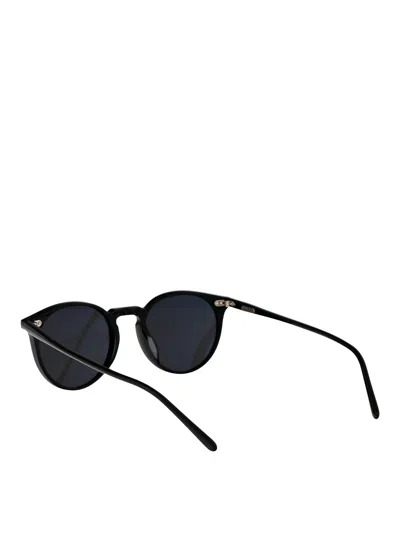 Oliver Peoples 1492r5 Nero Acetate Sunglasses In Black