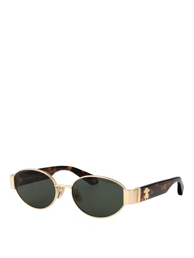 Roberto Cavalli Sunglasses In Gold