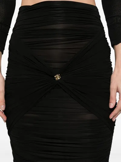 Elisabetta Franchi Skirt In Black