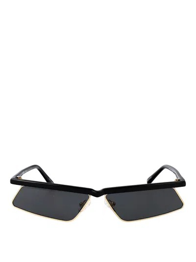 Attico Aria Sunglasses In Black