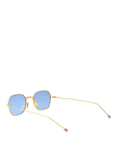 Thom Browne Sunglasses In Gold