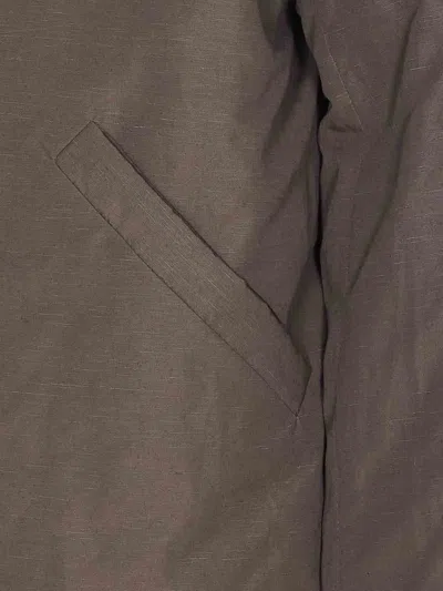 Lemaire Puffer Blouson With High Collar And Pockets In Multi