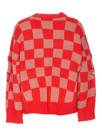 Essentiel Antwerp Inter Sweater In Red