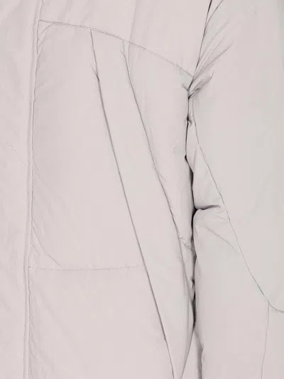 Jg1 Light Grey Outerwear Down Jacket In Neutral