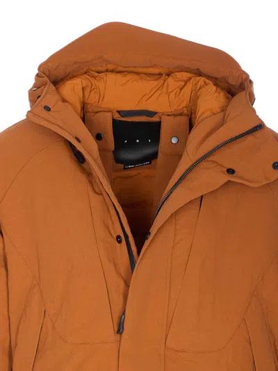 Jg1 Brick Down Jacket In Brown