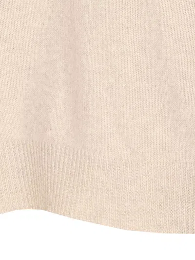 Lisa Yang Crew-neck Cashmere Sweater In Neutral