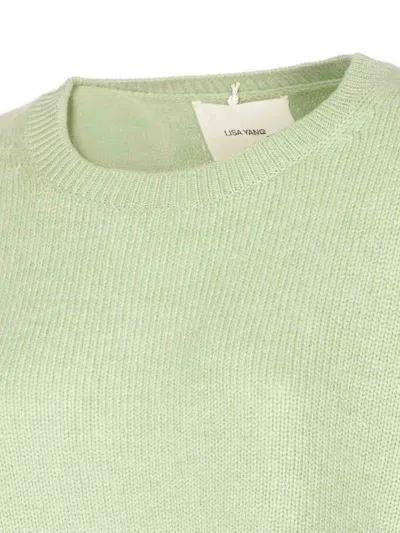 Lisa Yang Mila Sweater In Green