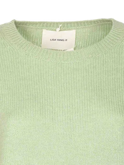 Lisa Yang Mila Sweater In Green