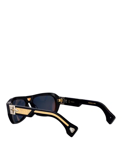 T Henri Mega Sunglasses In Blue